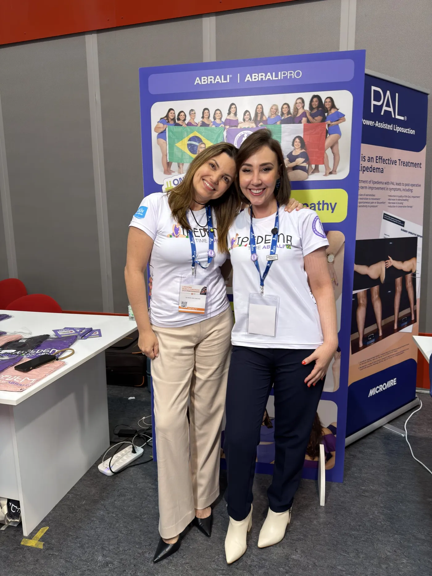 Dra. Paula Frederichi em congresso internacional de lipedema